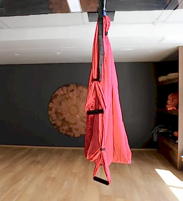 Pembe Hamak Yoga Ekipmanı - Görsel 2
