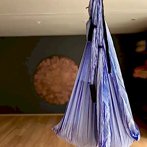 Lila Hamak Yoga Ekipmanı - Görsel 3