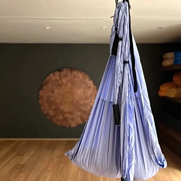 Lila Hamak Yoga Ekipmanı - Görsel 2